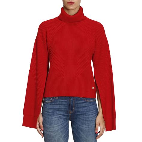 versace red sweater|versace jumper women's.